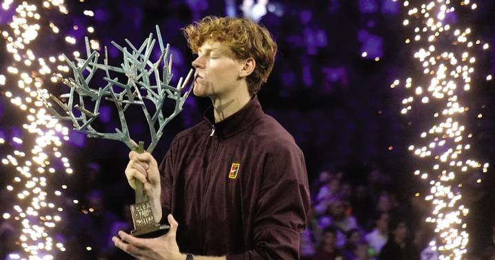 Jannik Sinner recupera cima de la ATP tras triunfo en París