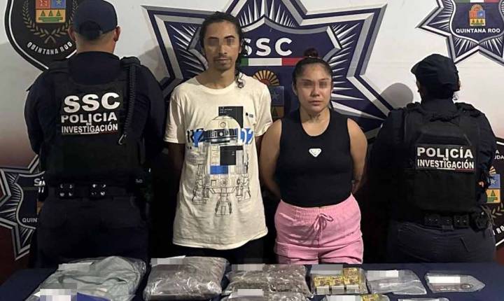 Cae presunto narcomenudista que vendía drogas por apps a estudiantes en Cancún