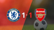 Premier League: Empate a uno entre Chelsea y Arsenal