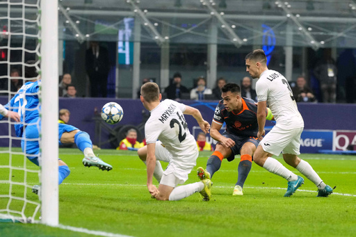 Inter sigue perfecto en la Champions, Barcelona se complica en Brujas y Man City vence al Dortmund