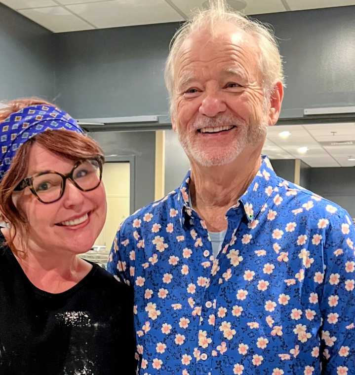 Actor Bill Murray goes full Cleveland with pierogi bar after MGM concert