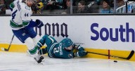 Will Smith scores as the Sharks edge the Canucks 3