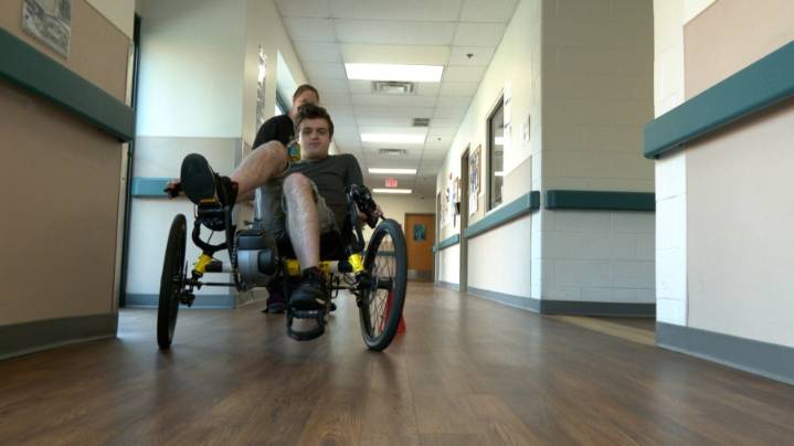 Teen's journey comes full circle at URS