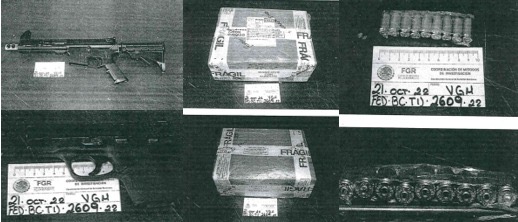 Sentencian a 10 años de prisión a sujeto por llevar armamento bélico