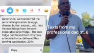 The internet can't get enough of this dad's ‘overly professional' family group chat texts