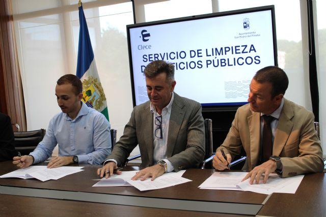 San Pedro del Pinatar mejora la limpieza de colegios, edificios e instalaciones municipales