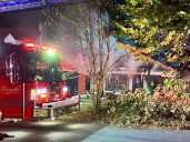 Birmingham fire crews battle house fire in cold