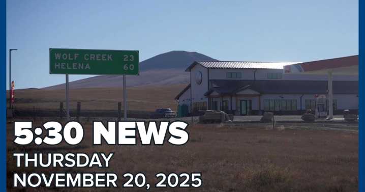 KRTV 5:30 News for Thursday, November 20, 2025