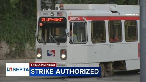 SEPTA union workers vote to authorize strike as negotiations continue