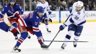 Hagel scores twice, Lightning defeat Rangers for 7th win in row