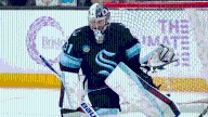 Grubauer stops all 19 shots in relief, Kraken defeat Sharks