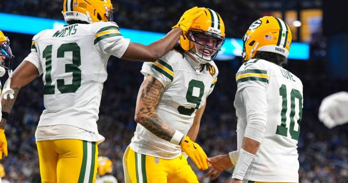 Green Bay Packers beat Detroit Lions 31