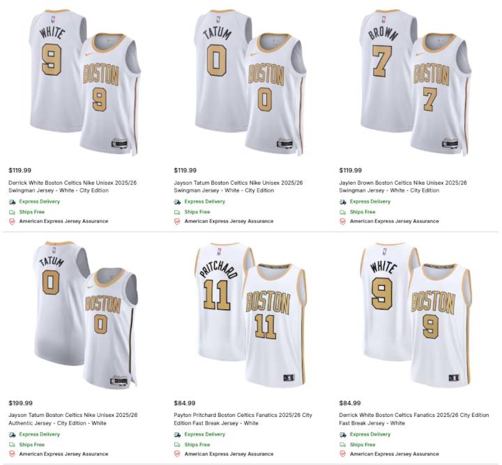 How to buy new NBA City Edition jerseys