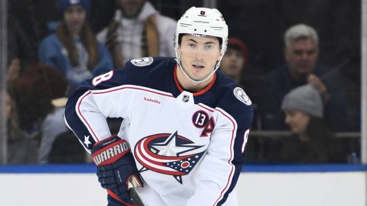Blue Jackets’ Werenski, Olivier exit vs. Capitals with upper