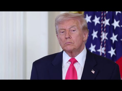 Trump reacts after Senate's unanimous approval of Epstein bill