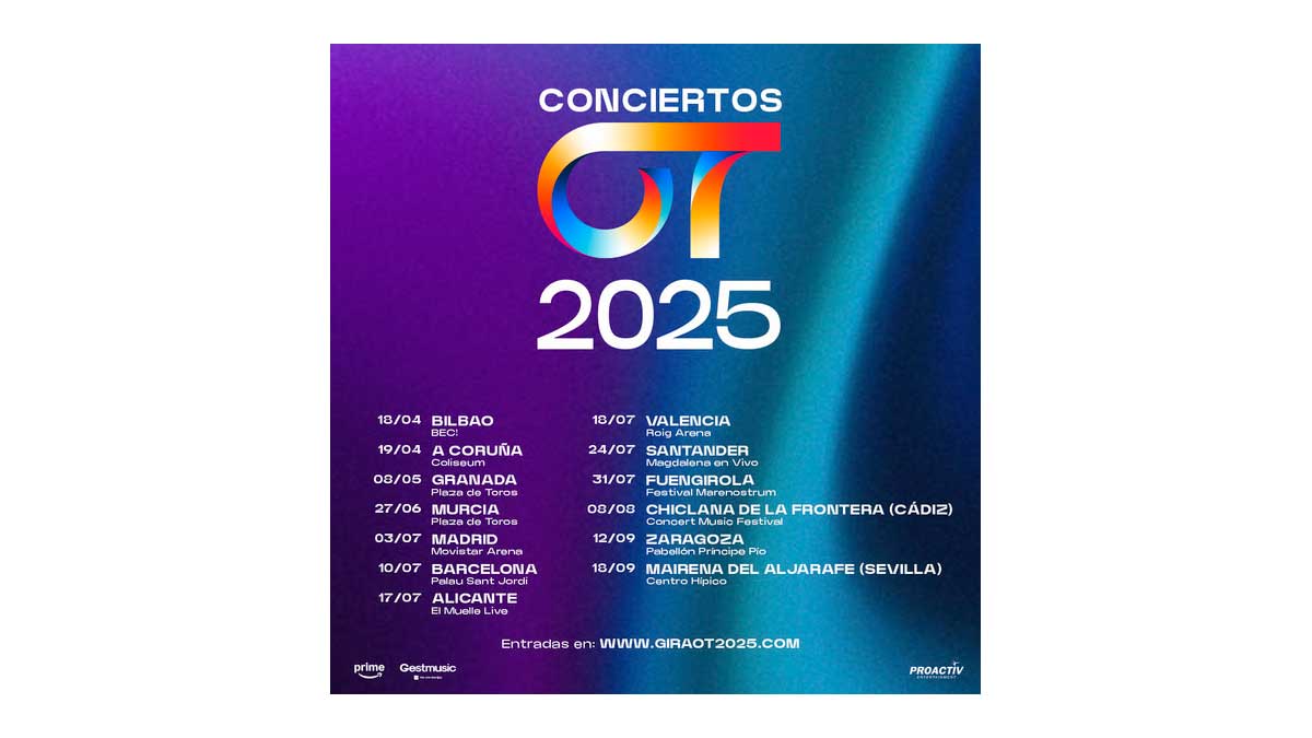 Operación Triunfo 2025 hará parada en Galicia: A Coruña entra en la gira