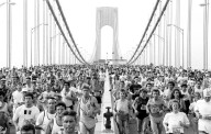 New York City Marathon throughout the years
