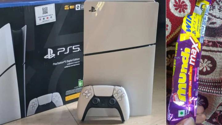 Reddit user wins PS5 after buying Rs 20 Munch chocolate