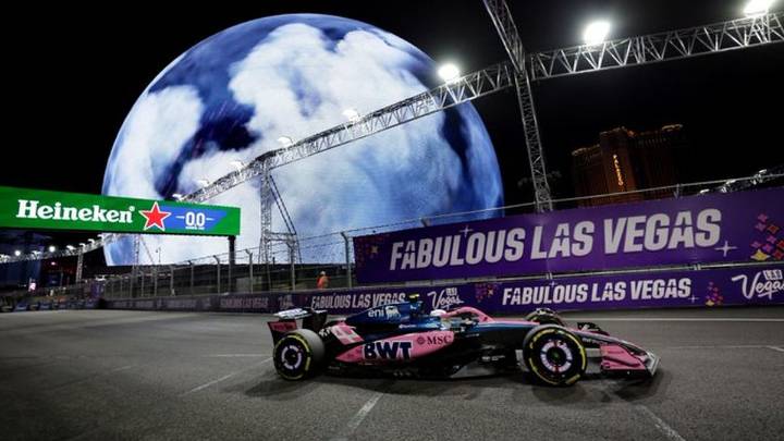 Franco Colapinto pasó a Q2 y larga 15° en el Gran Premio de Las Vegas