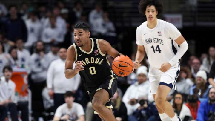 C.J. Cox explains his big game in Purdue's win over Memphis at Baha Mar
