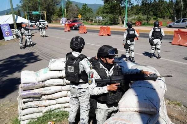 Refuerzan seguridad en Uruapan con 500 elementos
