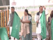 Delhi CM Rekha Gupta flags off 40 new electric buses