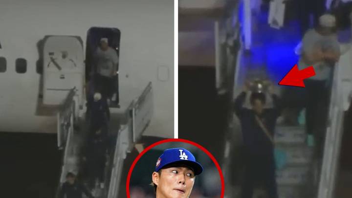 Los Angeles Dodgers Touch Down in L.A. After World Series Win