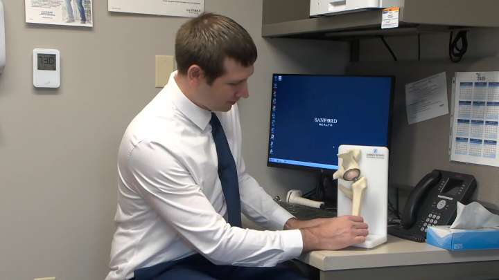 Sanford doctor shares insights on faster-healing hip surgery at Fargo Sports Center