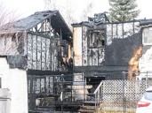 Calgary fire crews respond to two-alarm fire in Taradale Close