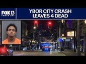 Ybor City crash: Suspect rams into crowd outside business, killing 4