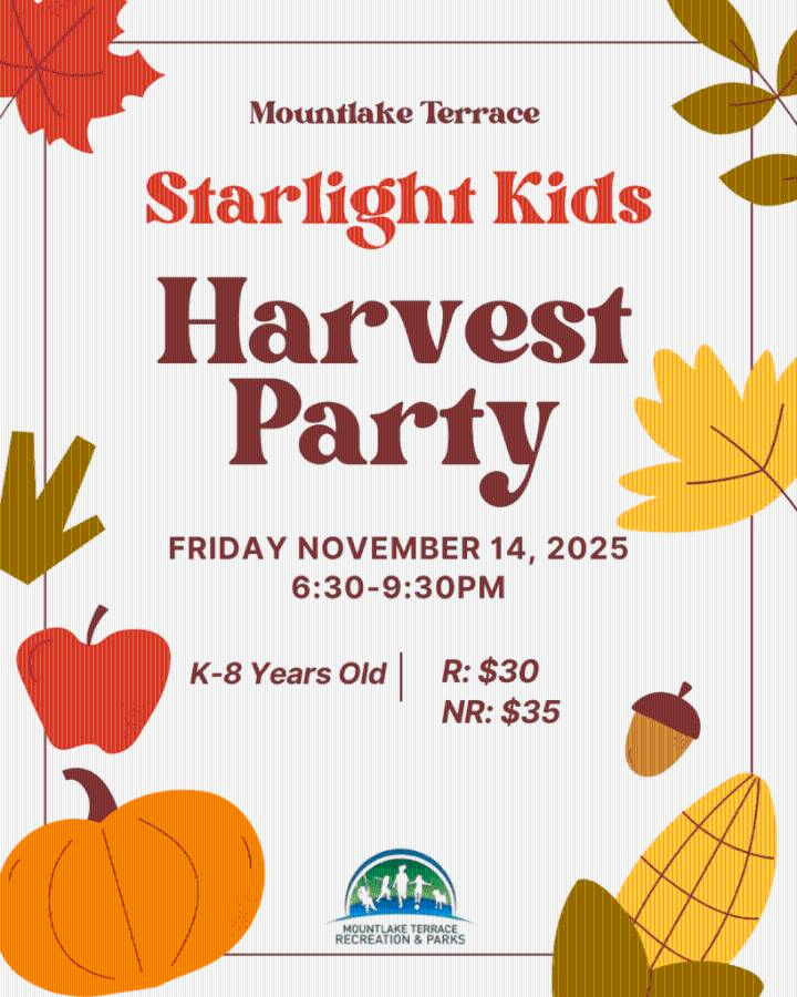 Mountlake Terrace Youth Programs hosts Parents’ Night Out Nov. 14