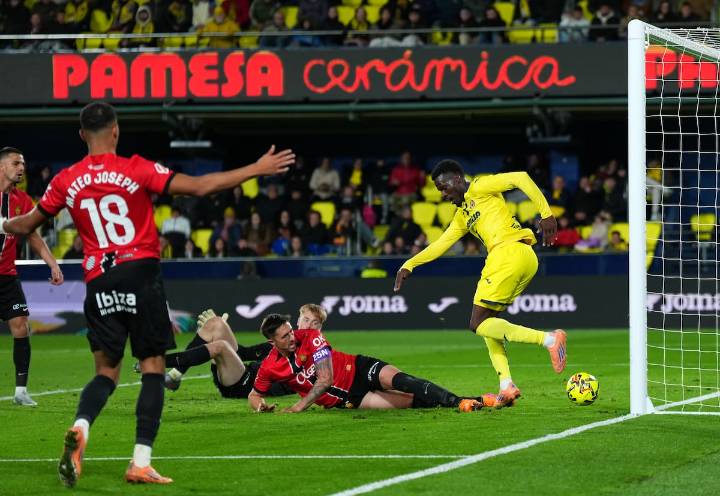 El tacón de Tani sentencia al Mallorca y permite al Villarreal firmar su mejor arranque liguero