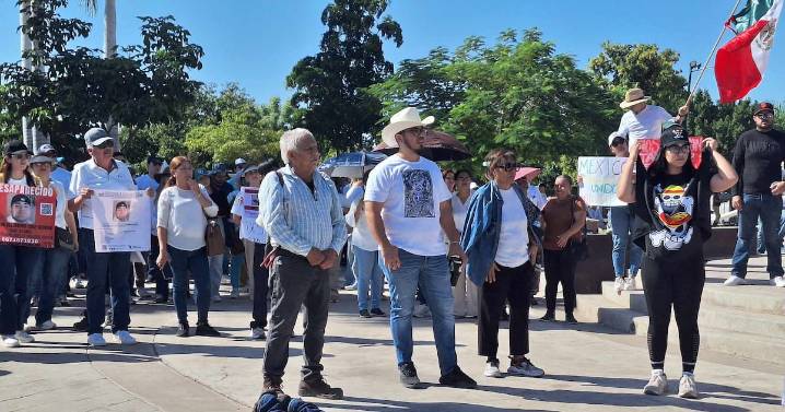 Jóvenes y familias se unen a la marchan nacional desde Ciudad Obregón para exigir seguridad y justicia