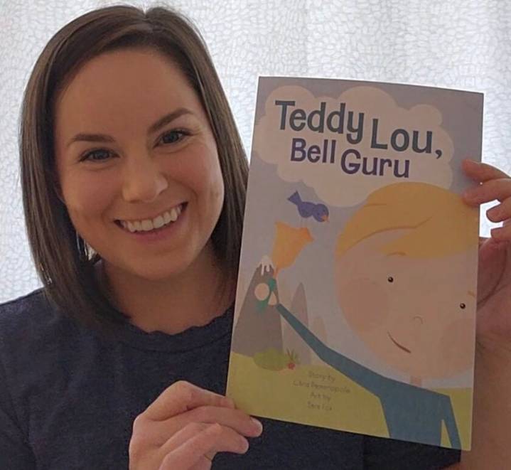 Chris Demeropolis’ new children’s book, ‘Teddy Lou, Bell Guru’, inspired by real life