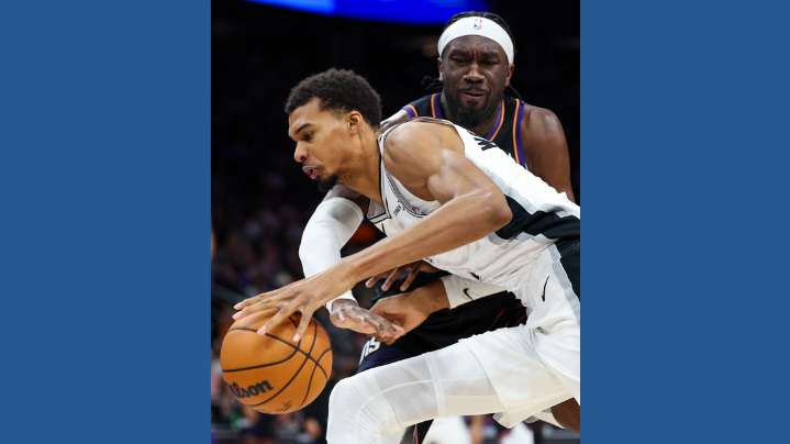 Wembanyama struggles, Spurs get 'wake-up call' in first loss of the season