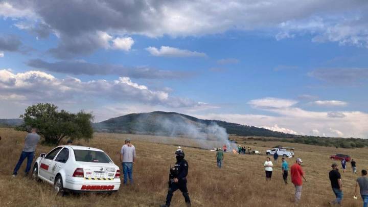 Se desploma avioneta en Purépero, Michoacán, hay 5 heridos de gravedad
