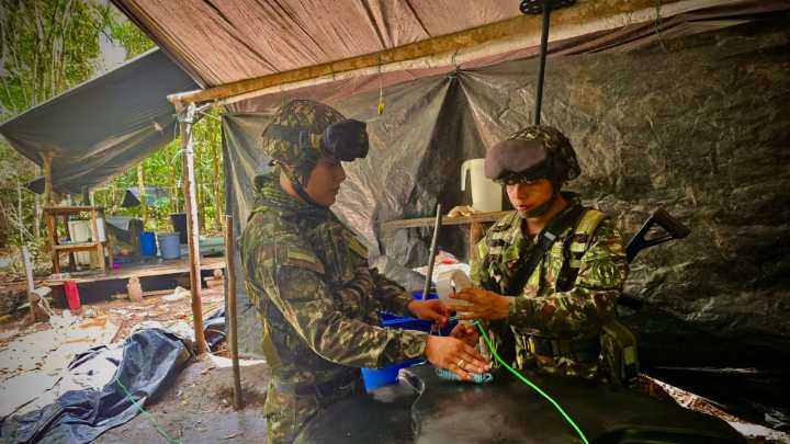 Destruyen en Guaviare megalaboratorio que producía más de 400 kilos de clorhidrato de cocaína a la semana: ya van 162 desmantelados en 2025