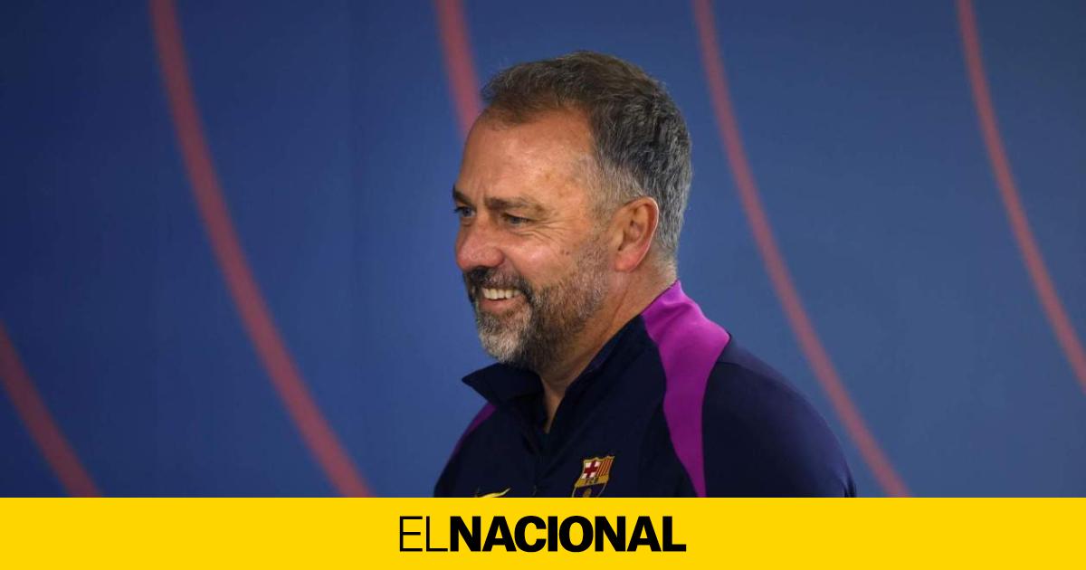 Hansi Flick esquiva la polémica con Luis de la Fuente: "No he hablado con ningún seleccionador"