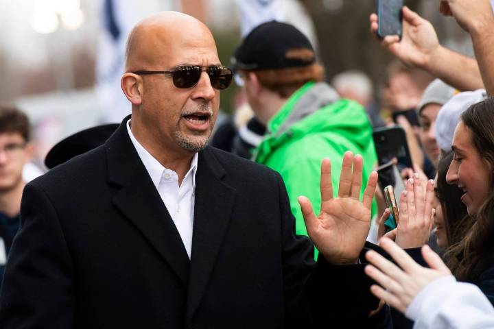 James Franklin tears up praising Brent Pry at Virginia Tech intro, shares 'big