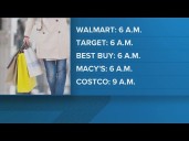 Black Friday 2025: When stores open