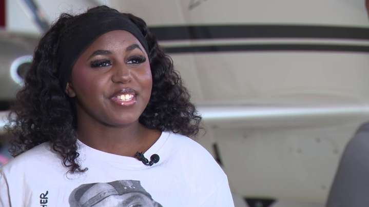 Wednesday Child: Teen pilot Raina glides toward dreams and new family