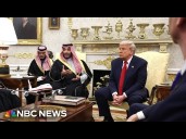 Trump and Saudi crown prince questioned about killing of Jamal Khashoggi