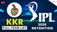 KKR Retained And Released Players List Ahead Of IPL 2026 Auction: Russell & Venkatesh Iyer Released, Rahane Retained, Biggest Purse Ahead Of Auctions