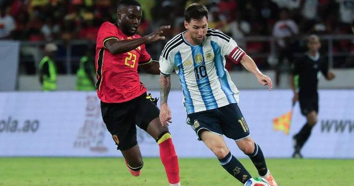 Messi guía a Argentina a su última victoria del año ante Angola