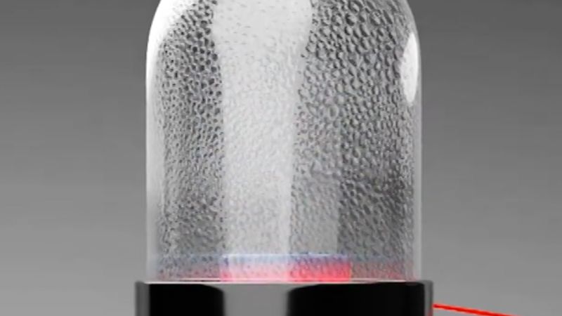 See how researchers harvest water from the air