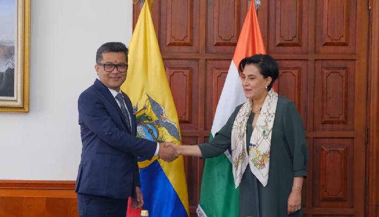 MoS Margherita Meets Foreign Minister Of Ecuador, Discusses Strengthening Bilateral Ties