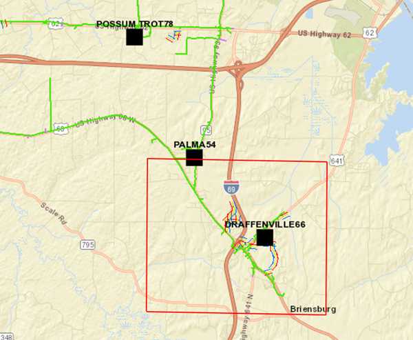 Power outage planned for parts of Marshall County