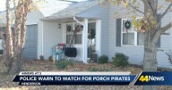 Police warn of porch package theft