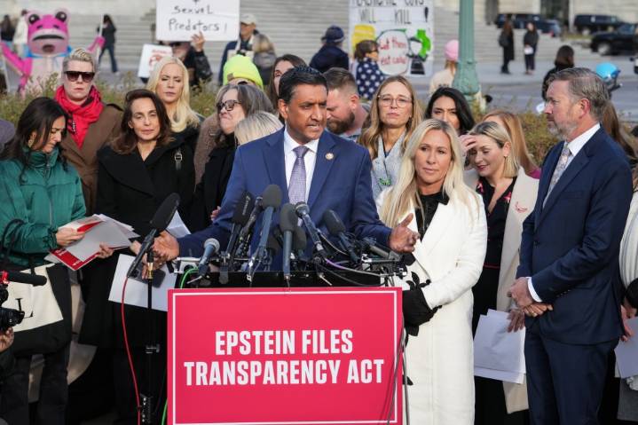 House votes overwhelmingly to force release of Epstein files, sending bill to Senate