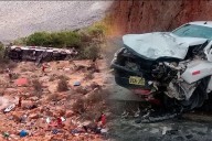 Accidente fatal en Perú: 37 muertos tras choque y caída de micro a un abismo
